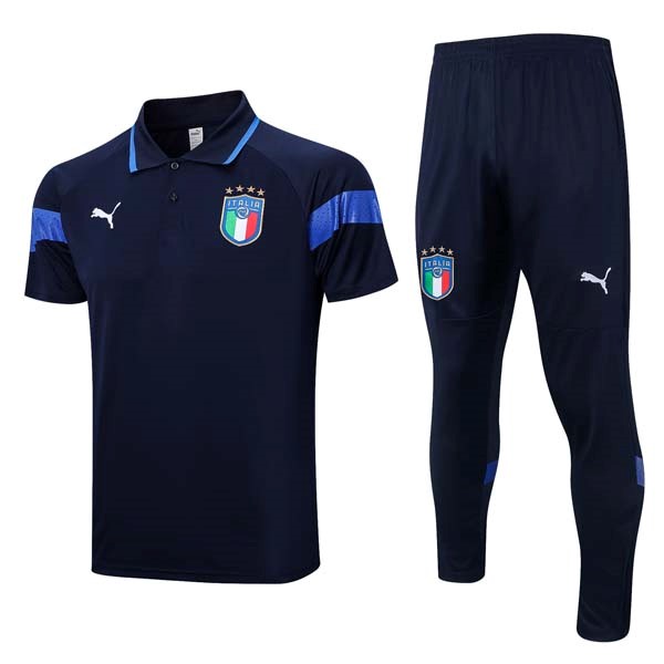 Polo Italia Conjunto Completo 2023/24 Azul 5